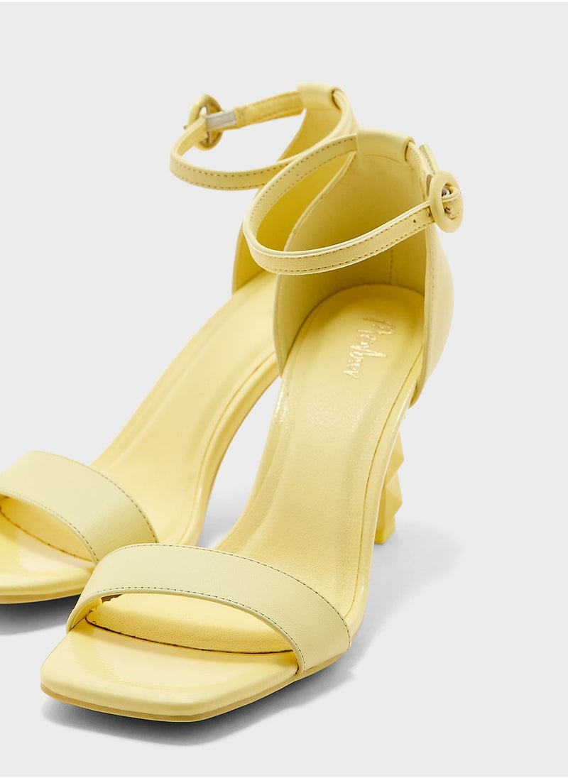 MENBUR - Ankle Straps High Heel Sandals - Image 1