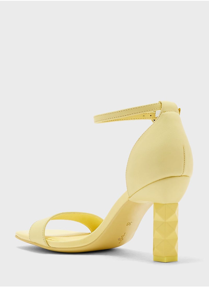 MENBUR - Ankle Straps High Heel Sandals - Image 1