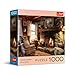 Trefl Square Box Cozy Cabin Dreams 1000 Piece Jigsaw Puzzle 27x19 Print DIY Puzzle Creative Fun Classic Jigsaw for Adults and Children from 14 Years Old - Image 2