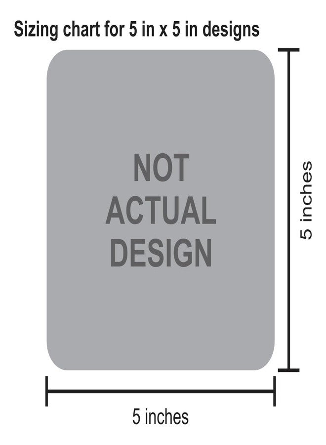 StickerTalk Do Not Sit on Cooler Vinyl Sticker, 5 inches by 5 inches - Image 2
