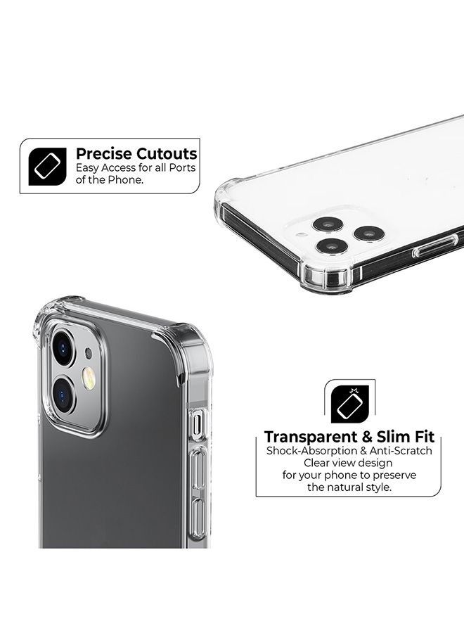 Protective case cover for Apple iPhone 12 pro/iPhone 12 Clear - Image 4