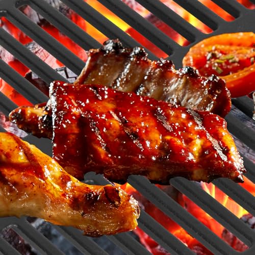 EasiBBQ Cast Iron Grill Grate for Weber Go-Anywhere Charcoal and Gas Grill, Cooking Grill Grids Replaces 80631, 70211, 3634, 67195, 16" x 10" - Image 5