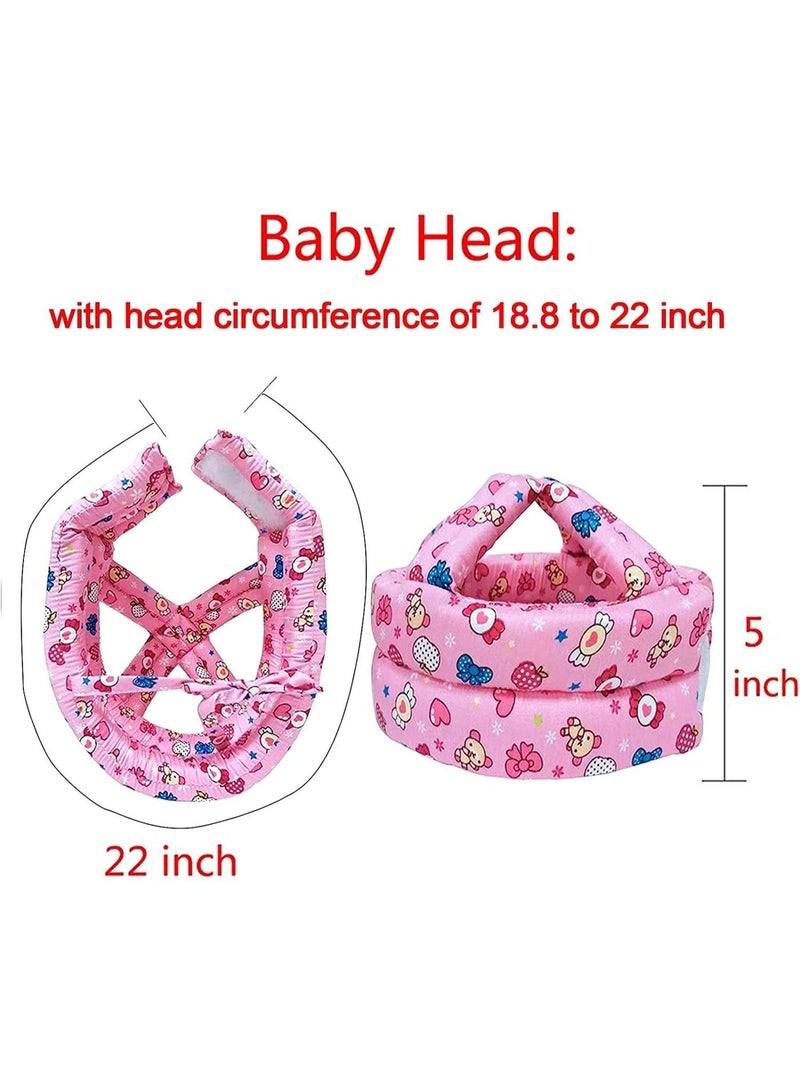 Baby Infant Toddler Helmet, Kid Safety Head Cushion Bonnet, Adjustable Protective Cap, Breathable and Soft, for Running Walking Crawling Helmet for Kids - Image 2