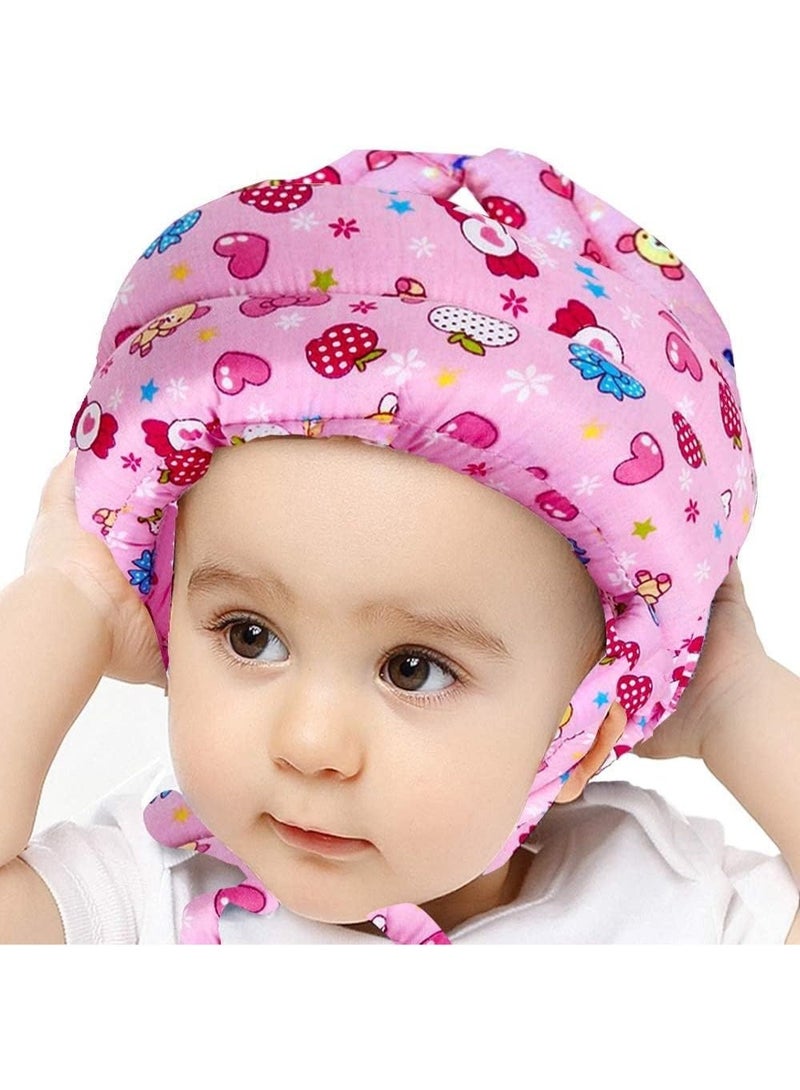 Baby Infant Toddler Helmet, Kid Safety Head Cushion Bonnet, Adjustable Protective Cap, Breathable and Soft, for Running Walking Crawling Helmet for Kids - Image 1