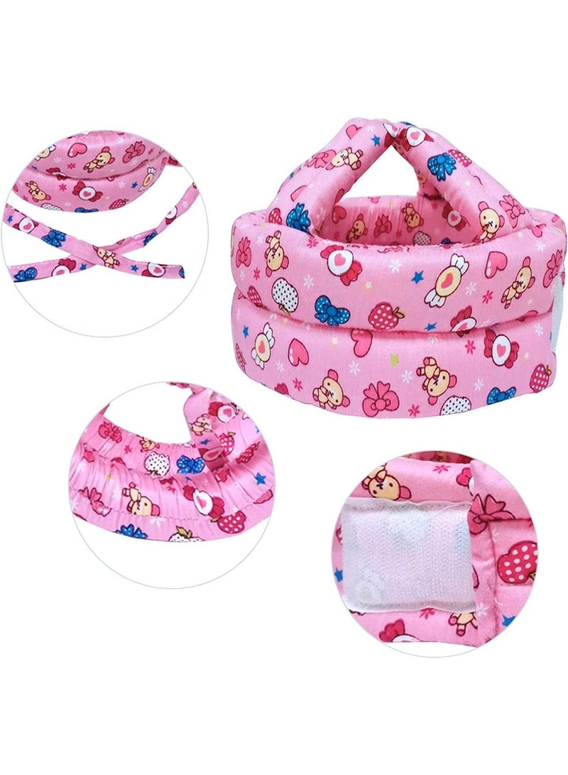 Baby Infant Toddler Helmet, Kid Safety Head Cushion Bonnet, Adjustable Protective Cap, Breathable and Soft, for Running Walking Crawling Helmet for Kids - Image 4