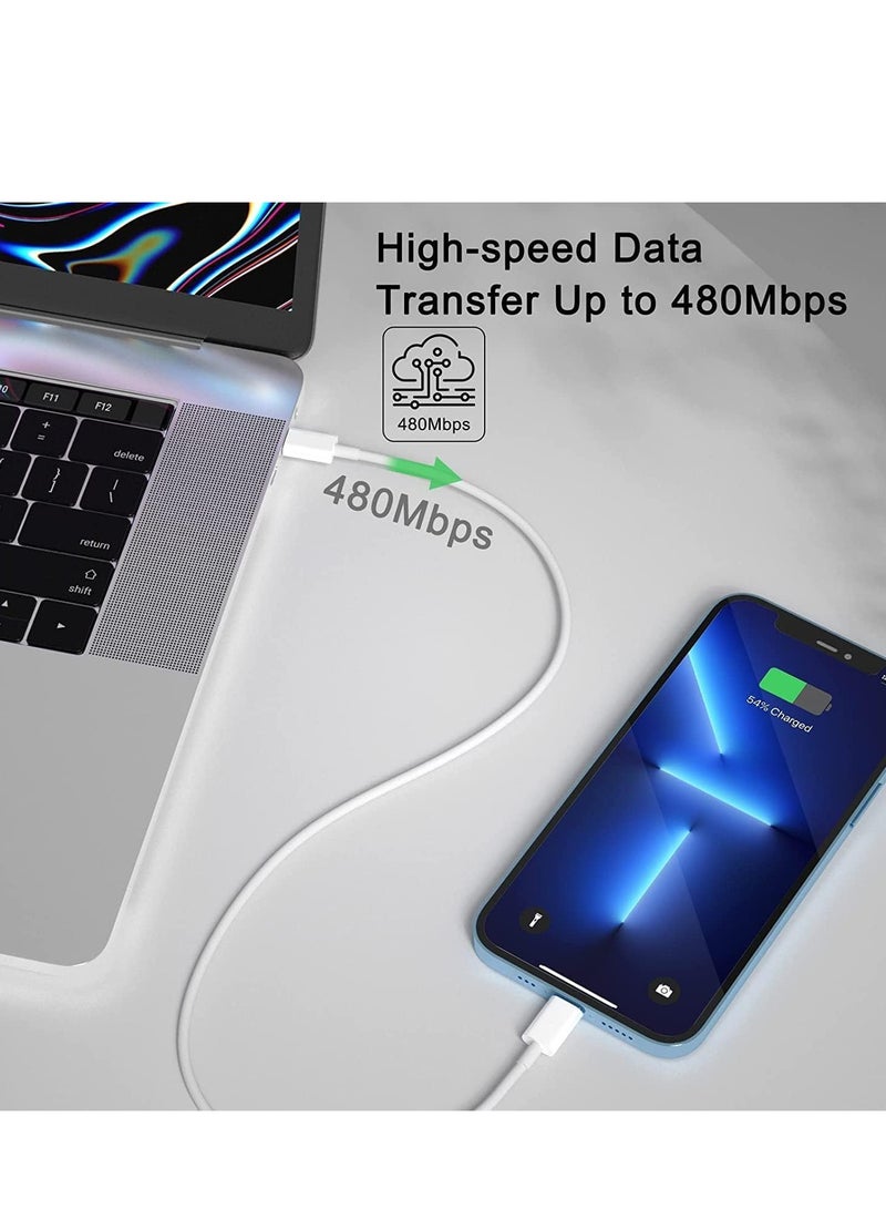 20W USB C Wall Fast Charger with 1m USB C to Lightning Cable Compatible with iPhone 14/14 Pro/14 Pro Max/13/12/SE2020/11/XR/XS Max/X/iPad, ect…  - Image 4