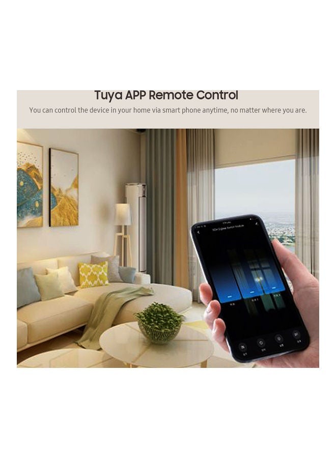 NIBEMINENT 3-Way Zigbee Smart Switch Module White - Image 2