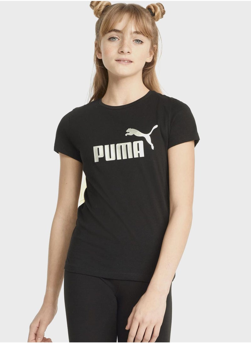 PUMA - Kids Essential Logo T-Shirt - Image 1