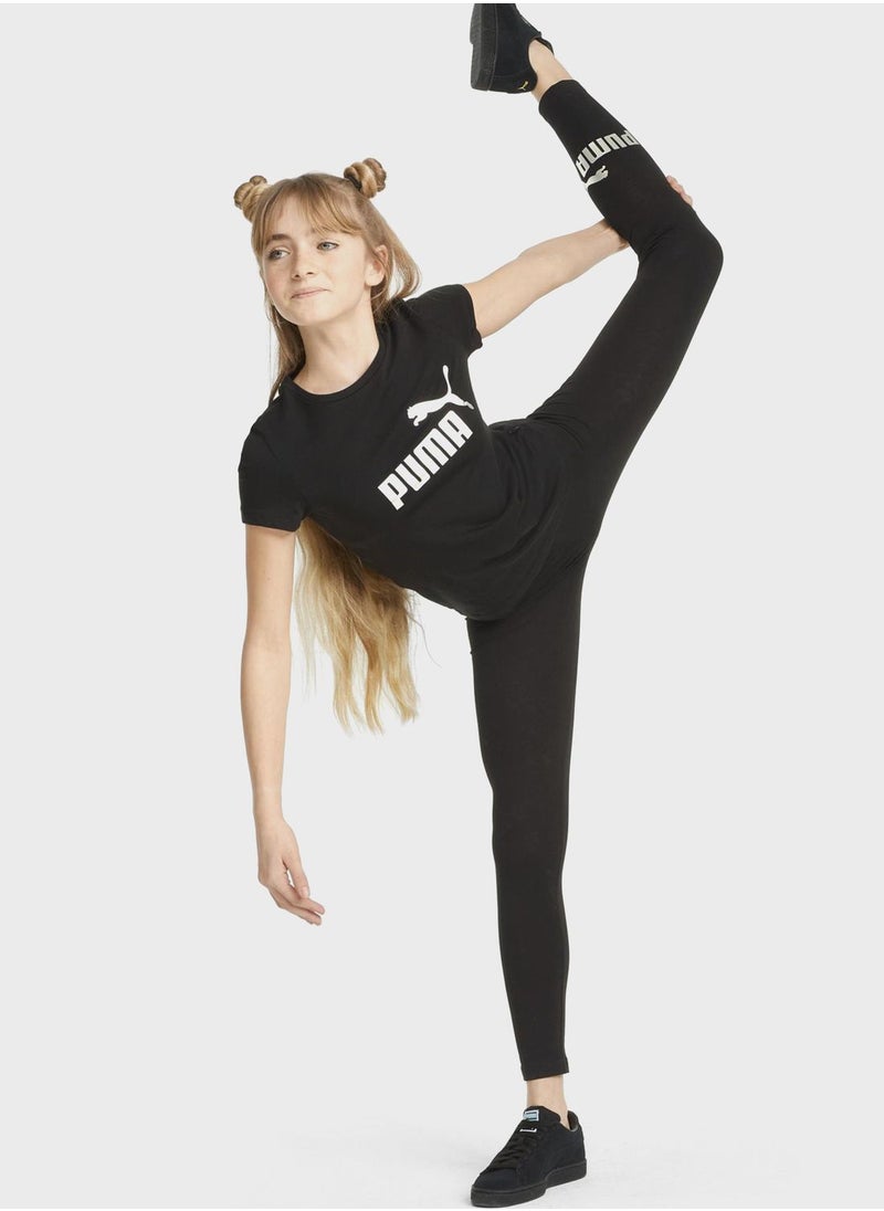 PUMA - Kids Essential Logo T-Shirt - Image 1