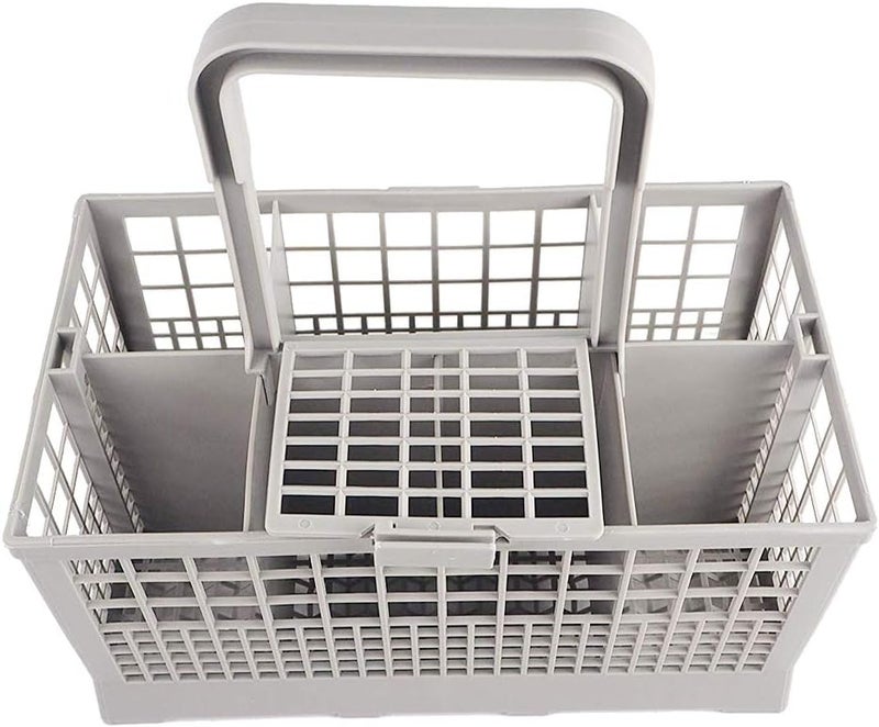 Universal Cutlery Basket Dishwasher - Cutlery Organiser with Multiple Compartments Effortless Kitchen Cleaning - Image 3