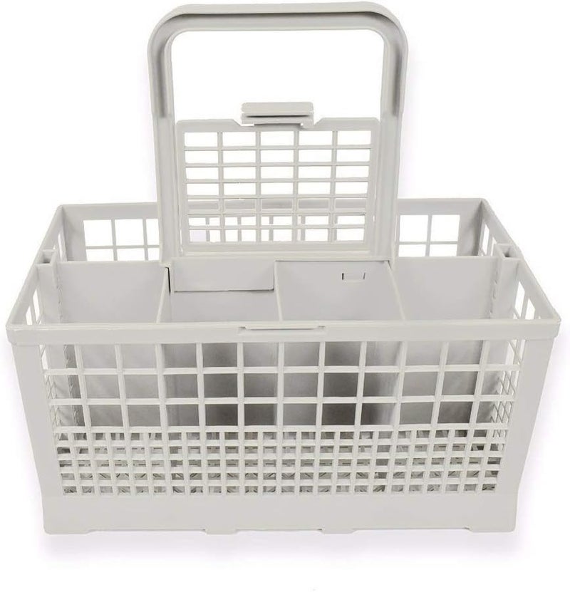 Universal Cutlery Basket Dishwasher - Cutlery Organiser with Multiple Compartments Effortless Kitchen Cleaning - Image 2