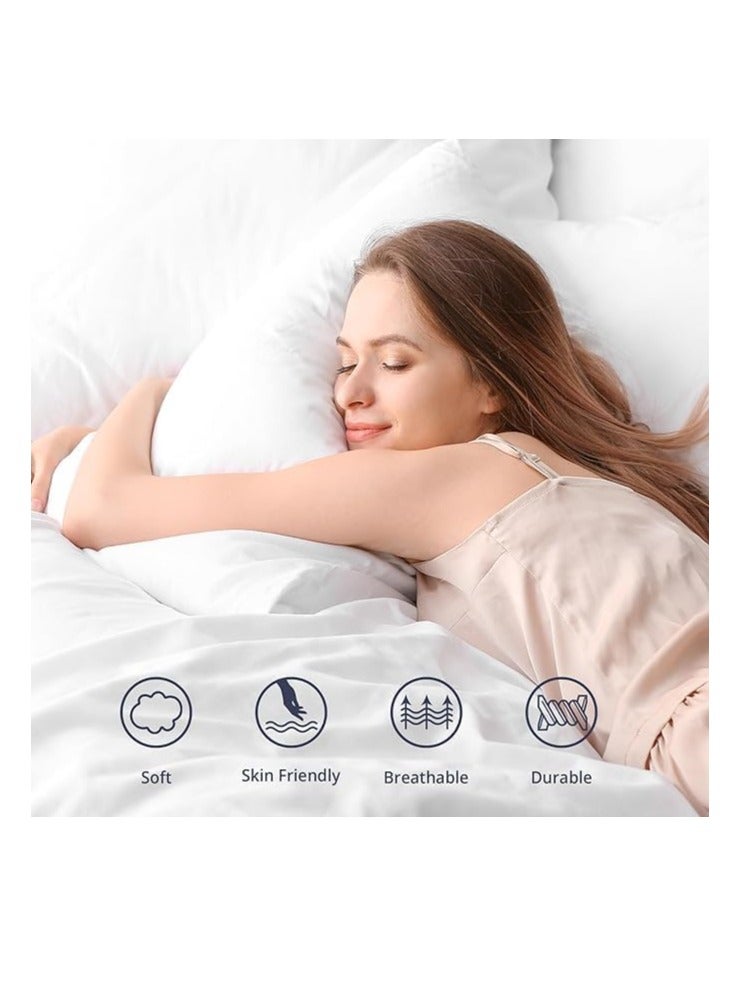 Premium Luxury Pillow with High-Quality Microfibers for Ultimate Comfort and Support Bed Pillow Size 75x50 (1 Piece)  - Image 5