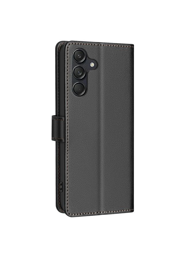 إيروريكس جراب لهاتف Samsung Galaxy A56 5G من الجلد المقاوم للسرقة بتقنية RFID وملمس الليتشي - Image 3