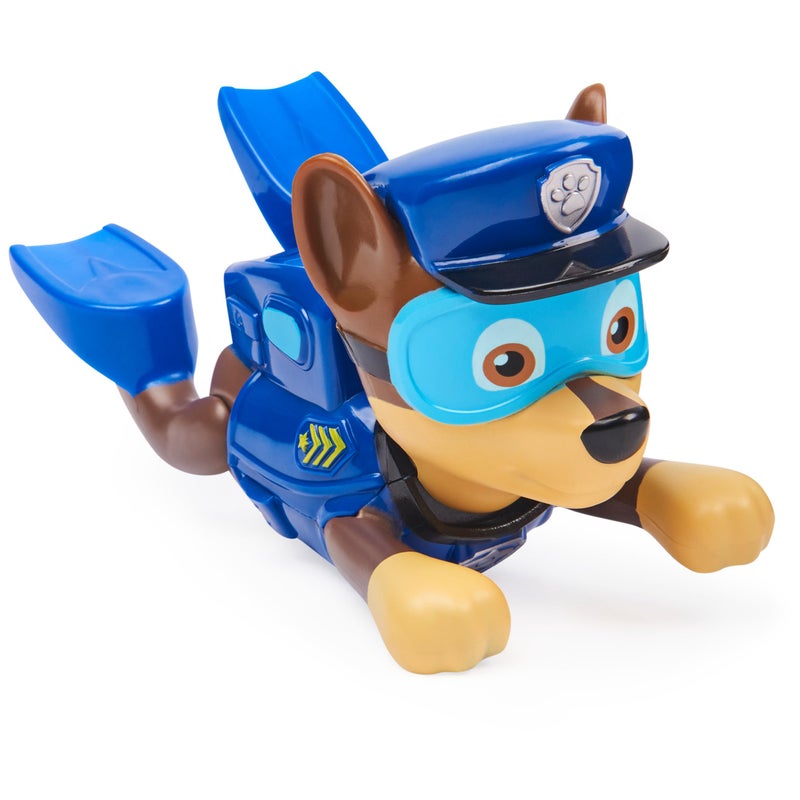 SwimWays Paw Patrol Paddlin' Pups Pool Toys & Outdoor Games, Bath Toys & Pool Party Supplies for Kids Aged 4 & Up, No Batteries Required, Chase - Image 1