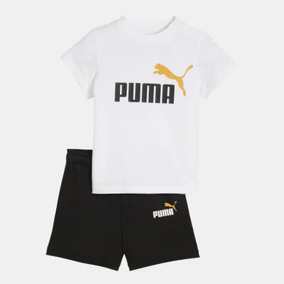 PUMA Kids' Minicats Essentials T-Shirt and Shorts Set