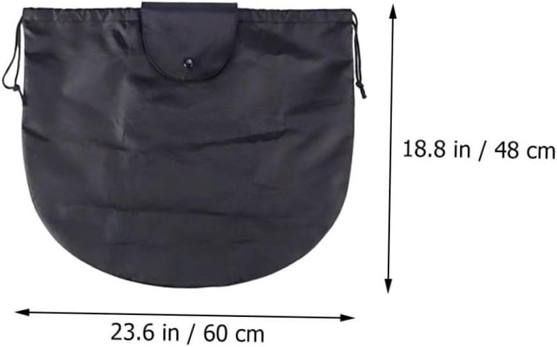2pcs Waterproof Drawstring Helmet Bags for Motorcycle Electric Bike Large Capacity Storage Pouch for Full and Half Helmets Dustproof Travel Container - Image 2