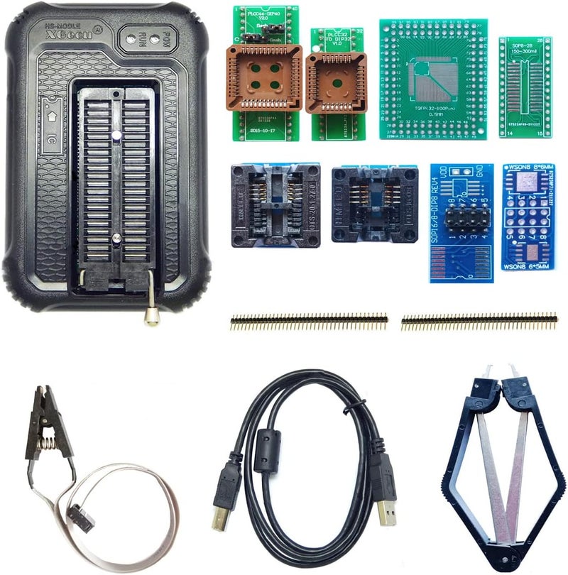 ICTOLTOL برامج T48 مع 8 محولات مع مقبس شريحة XGecu T48 USB EPROM فلاش BIOS SOP Nand MCU AVR IC قارئ كاتب - Image 1