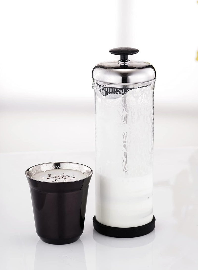 Bukela Stainless Steel Espresso Cup 2pcs Set Double Wall Insulated Metal Demitasse Cups 75ml - Image 3