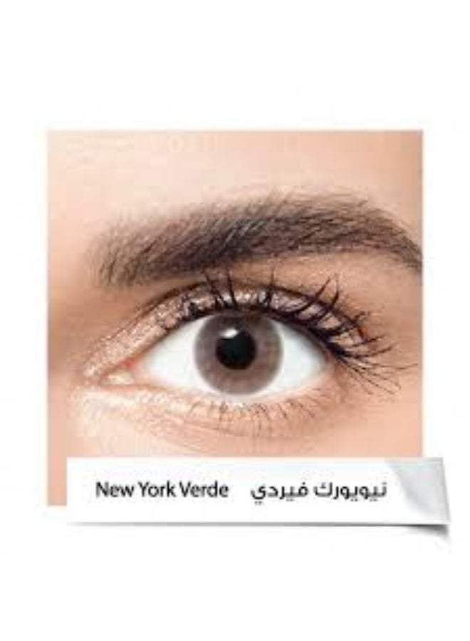 أنستازيا عدسات لاصقة تجميلية ملونة شهرية من ماركة أنستازيا بلون "نيويورك فيردي" - Image 4