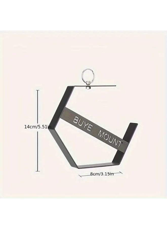 Black Hexagonal Mosquito Coil Holder Outdoor Portable Hanging Repellent Box - Image 1