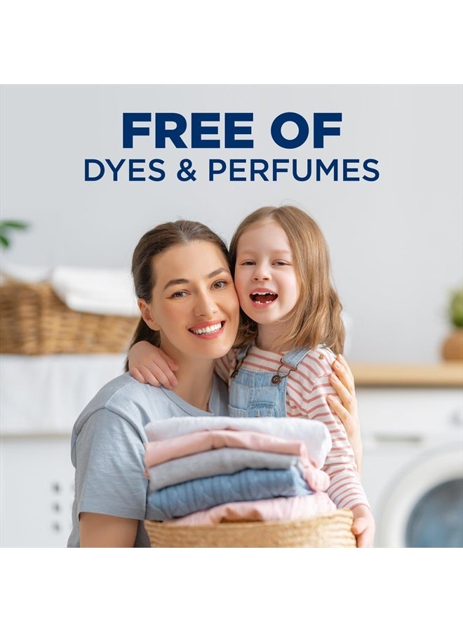 Arm & Hammer Sensitive Skin Free & Clear, 105 Loads Liquid Laundry Detergent, 105 Fl oz - Image 4