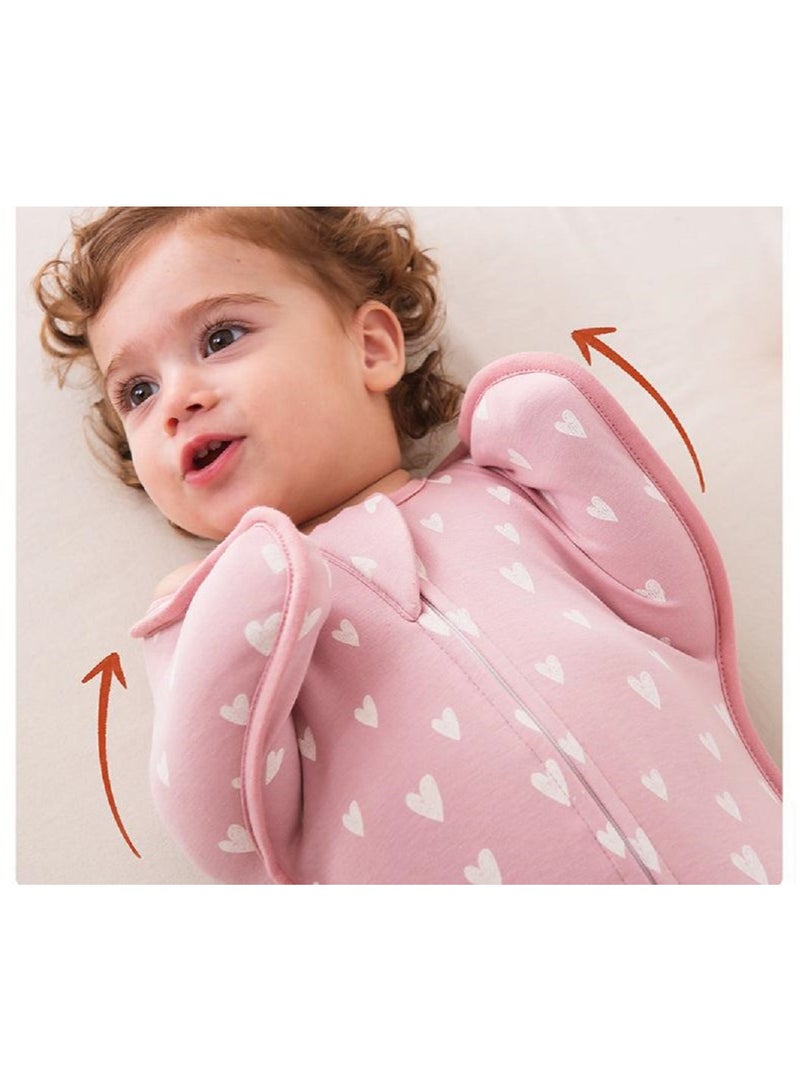 insular Baby Swaddle Wrap, Cotten Baby Wearable Blanket , Receiving Swaddling Wrap Ultra-Soft Newborn Sleeping Wraps,Baby Gift - Image 3