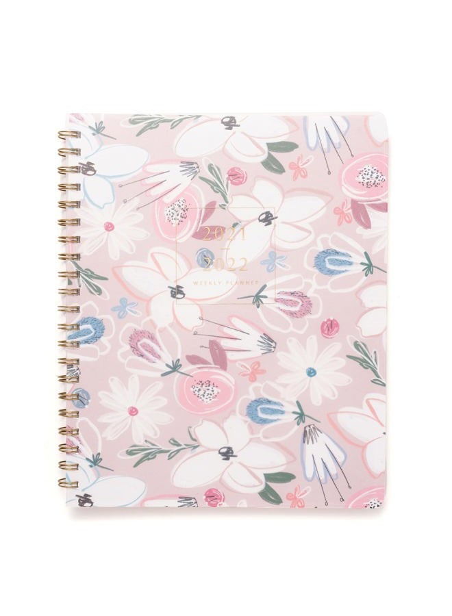 russell+hazel Planner Ltr Wk Spiral Pp Floral, Pink, (59891) - Image 2