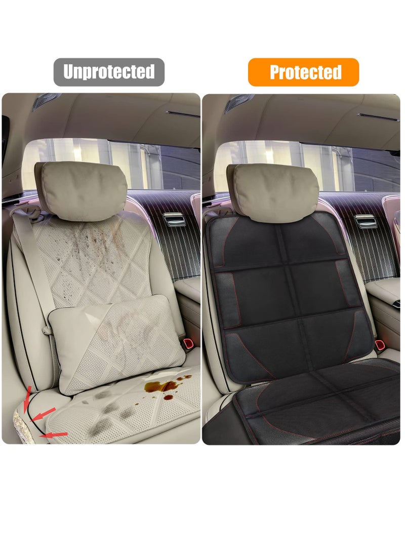 Generic - Large Car Seat Protector for Babies and Pets, Waterproof 600D Fabric, Thick Padding with Storage Pockets, Durable and Easy to Clean - Image 1