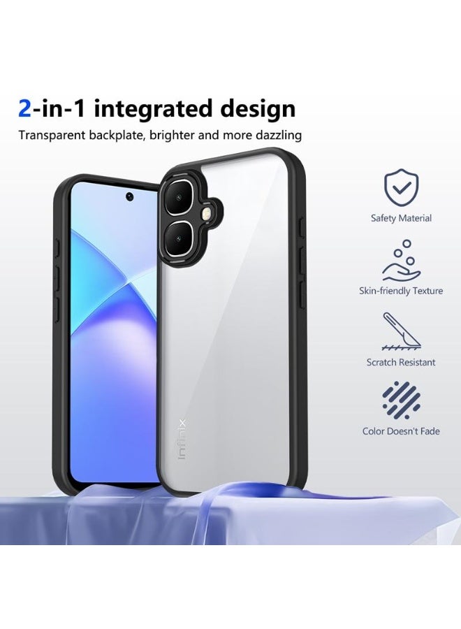 تي ام جراب TM شفاف لـ  Infinix Smart 10  مضاد للصدمات بحماية الكاميرا وتصميم خفيف وأنيق - Image 2