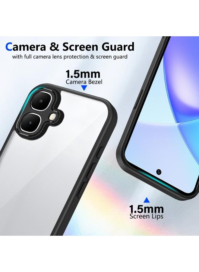 تي ام جراب TM شفاف لـ  Infinix Smart 10  مضاد للصدمات بحماية الكاميرا وتصميم خفيف وأنيق - Image 3