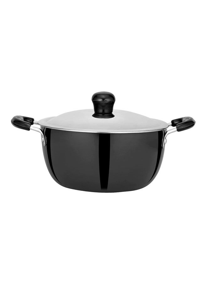 Chakmak Ares Hard Anodized Kadhai 3ltr and Tawa 25cm | 2 Pcs Cookware Set Combo Set - Image 4