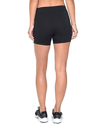 Danskin Women's Essential 5'' Bike Short, Black, X-Large - Image 3