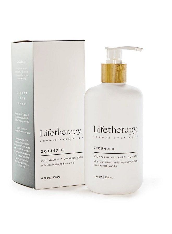 Lifetherapy غسول الجسم وحمام الفقاعات: غسول جسم خالي من الكبريتات، حمام فقاعات وصابون يد سائل (مطحون) - Image 1