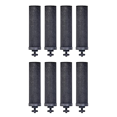 Berkey Authentic Black Berkey Elements BB9-2 Filters for Water Systems (Set of 8 Black Berkey Elements) - Image 1