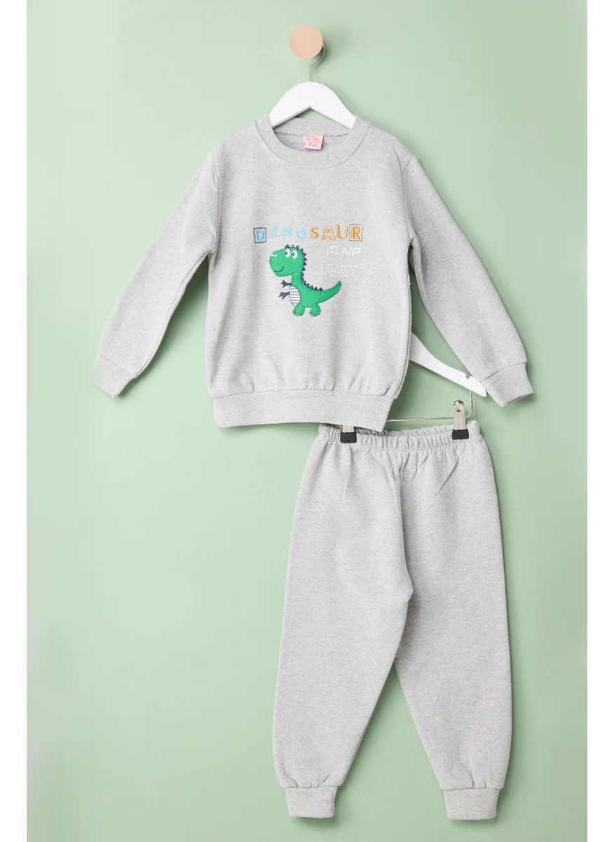 Tofisa 18001-GRI Children's Printed Suit