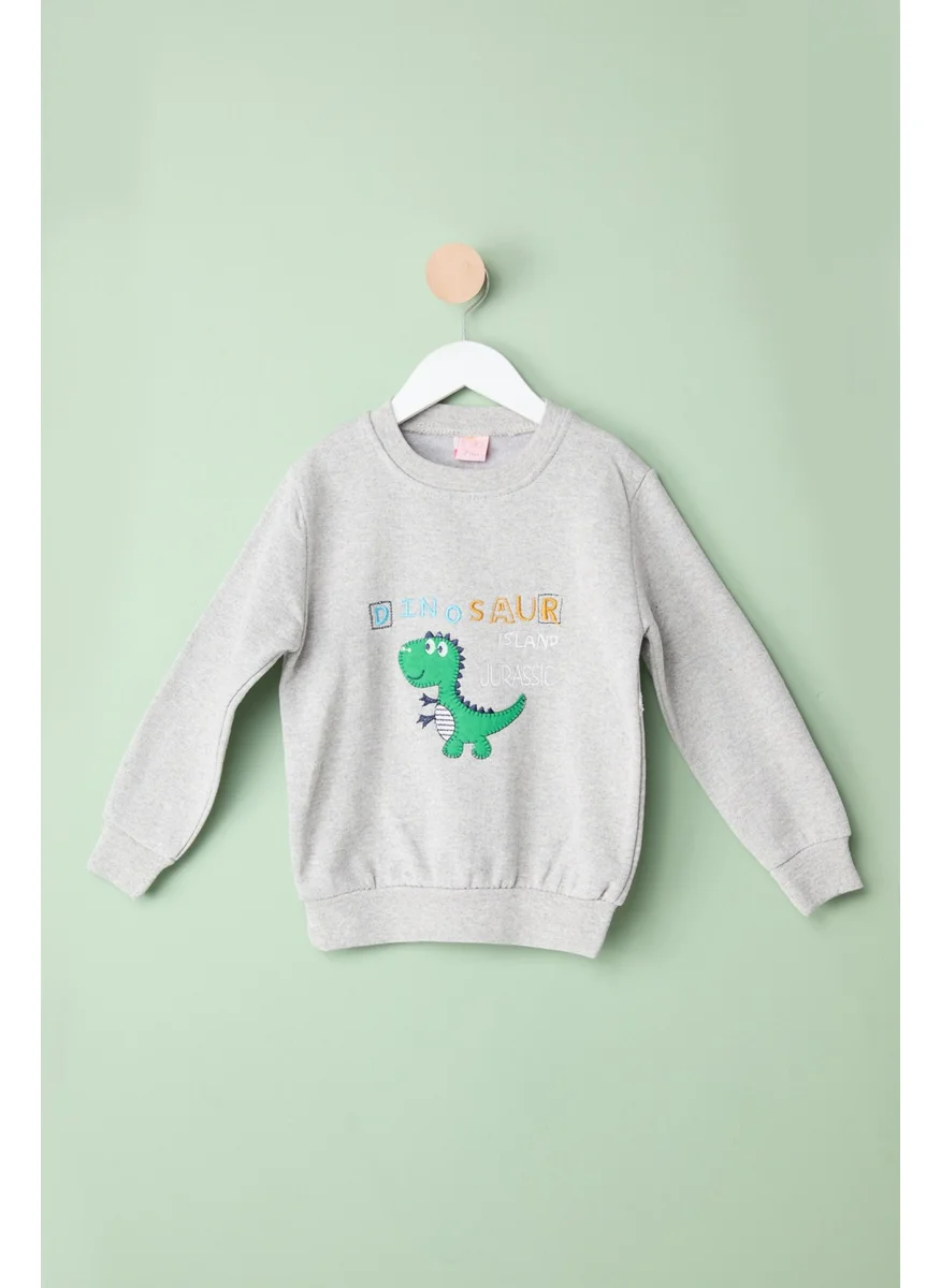 Tofisa 18001-GRI Children's Printed Suit