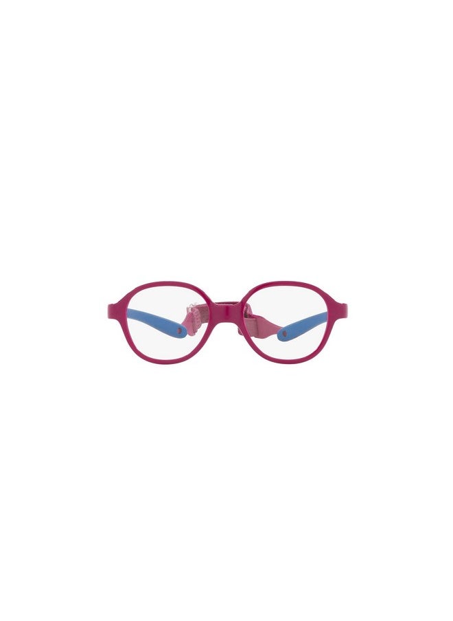 Vogue Eyewear Vy2011 Round Prescription Eyewear Frames, Pink On Rubber Blue/Demo Lens, 40 Mm  - Image 1