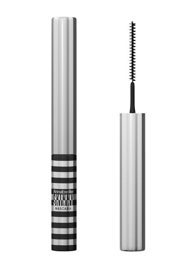 Annabelle Skinny Mascara, Black, Award-Winning Mascara, New Eco-Friendly Packaging, Ultimate Length & Definition, Microscopic & Ultra-Precise Brush, Hypoallergenic, 0.13 Fl Oz  - Image 1