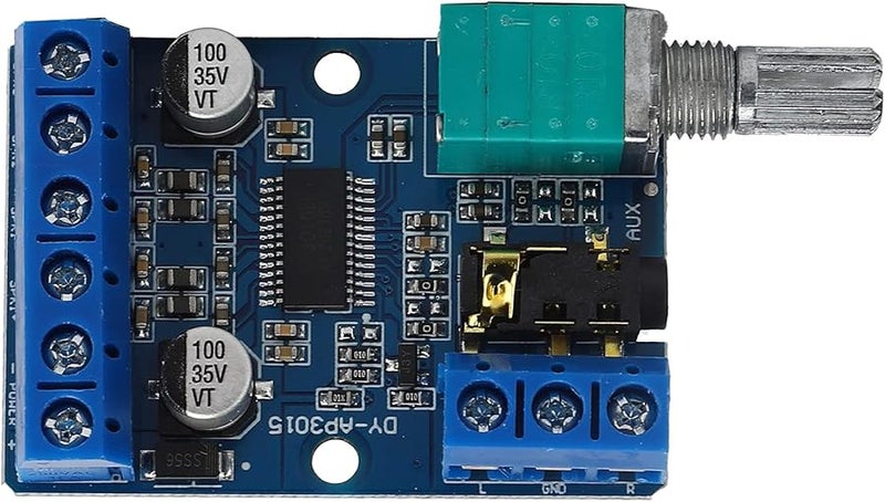 30Wx2 Digital Amplifier Board 12V 24V Powered DIY Stereo Amplification Module - Image 1