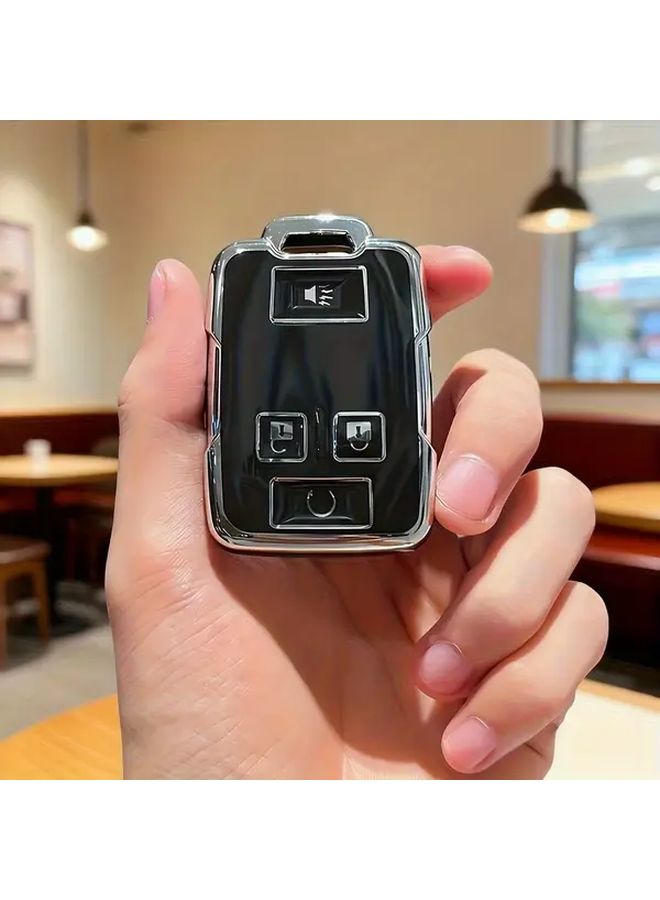 Chevrolet Silverado Colorado GMC Sierra Canyon Car Key Case Cover Tpu 4 Buttons White Buttonfriendly Vehicle Accessory Gear - Image 5