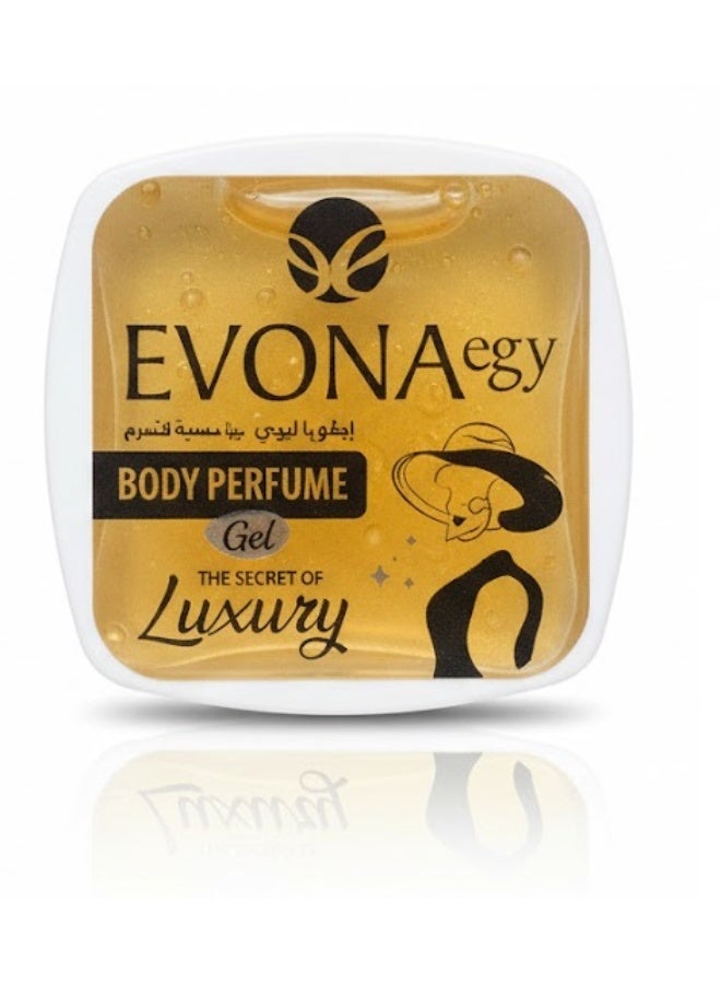 Evona Luxury JELLY glitter  gel for body - 100 gm - Image 2