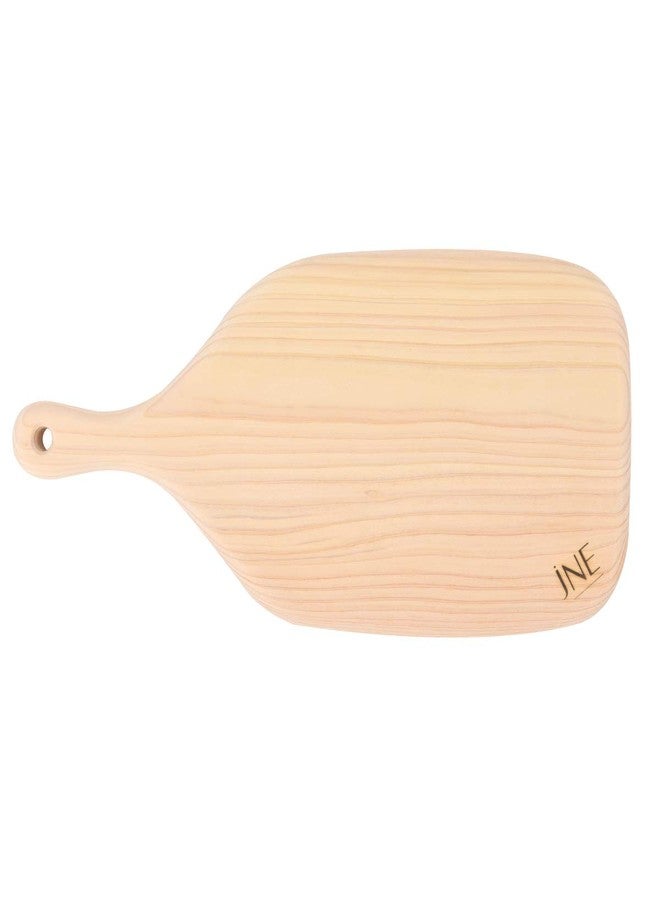 jNE Hinoki Cypress Reversible Wood Cutting Board, 17.2" x 8" x1.2", Chopping Board, Bread and Cheese Board, Serving Board, Solid Single Piece, No Joint, No Glue - Image 1