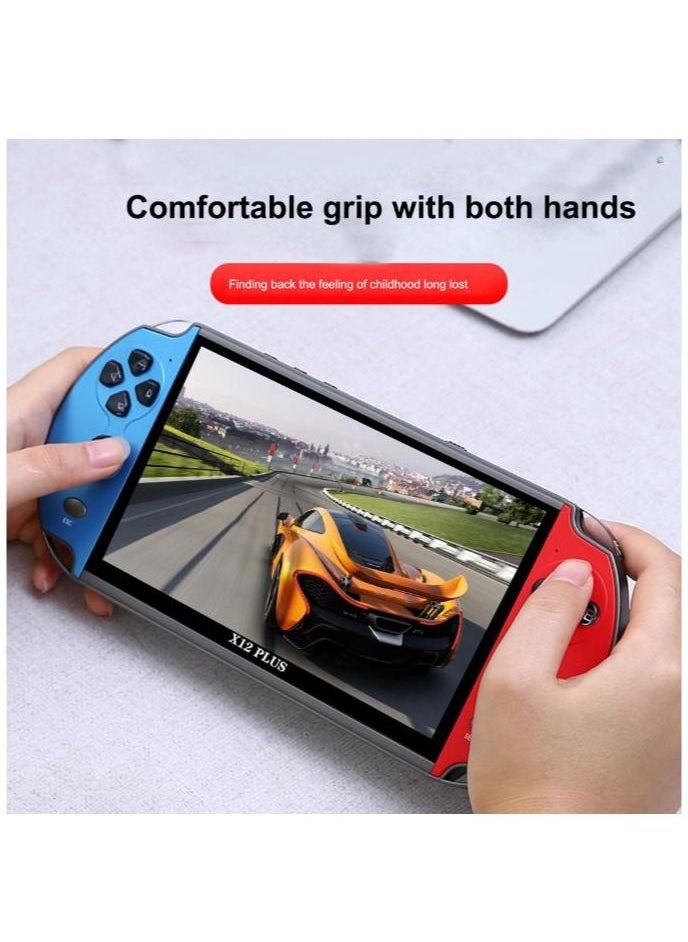 Generic - X12 Plus Wireless Video Game Console PSP Nostalgic 7.0 Inch Large - Image 1