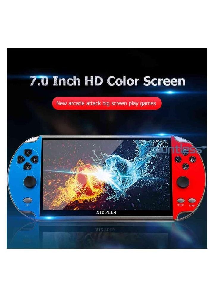 Generic - X12 Plus Wireless Video Game Console PSP Nostalgic 7.0 Inch Large - Image 1
