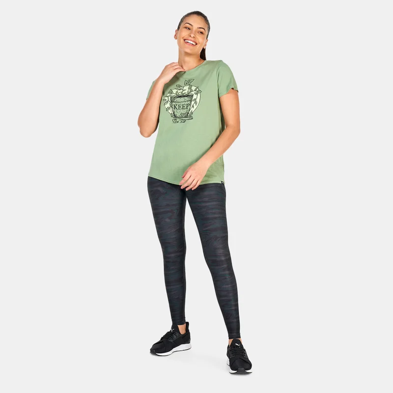 Prana Grey Women's Journeyman Tee 2.0 for Women | Best Price UAE