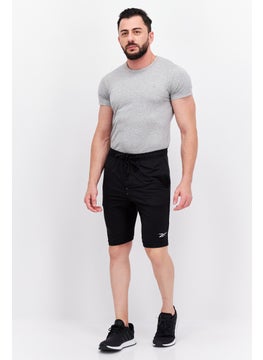 Reebok Men Sportswear Fit Brand Logo Training Short, Black  - Image 4