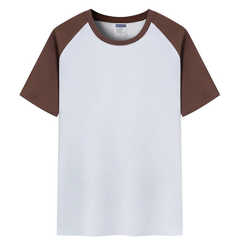 Fine Shoulder Style Pure Cotton T-Shirt Combed Cotton Short Sleeve Printed Logo Kid T-Shirt Young Cyber Celebrity T-Shirt