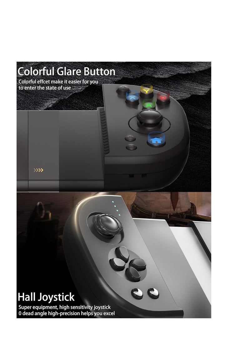 KASTWAVE - Mobile Gaming Controller for iPhone Android PC iOS Wireless Gamepad Joystick for iPhone 15/14/13/12/X, iPad, MacBook, Samsung Galaxy S23/S22/S21, TCL, LG, Tablet, Turbo, 18+H Battery Life, Direct Play - Image 1