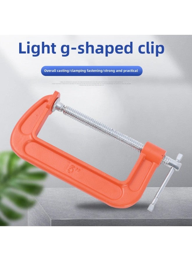 Supply G-clip Multi-size Weighted C- Type Quick Fastening Woodworking Clip High Torque G-type Clip-Specification Model:8inch  - Image 2
