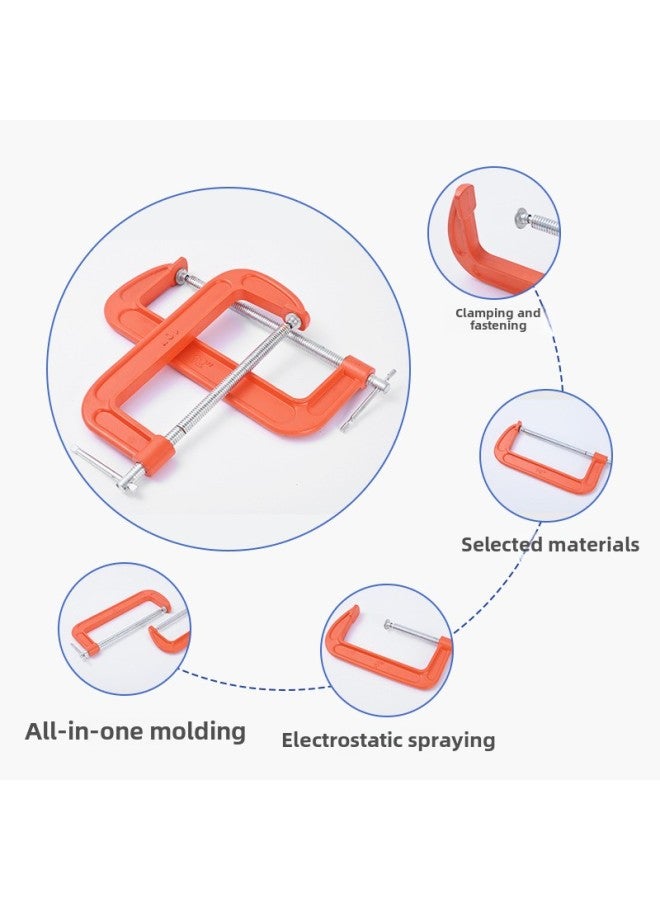 Supply G-clip Multi-size Weighted C- Type Quick Fastening Woodworking Clip High Torque G-type Clip-Specification Model:8inch  - Image 3